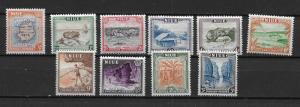 Niue 94-103 Various set NH