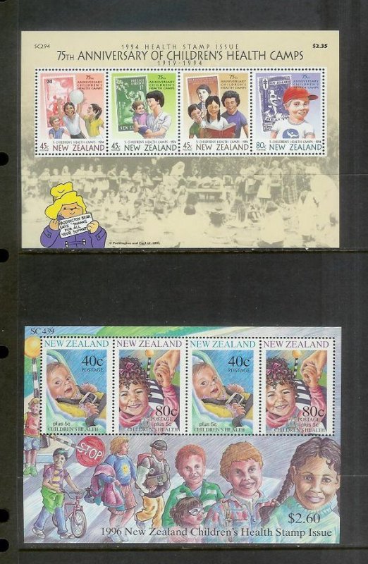 WORLDWIDE (190) Souvenir Sheets & Mini-Sheets ALL Mint Never Hinged