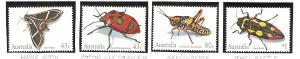 Australia 1991 Insects  set  MNH  1211 - 1214