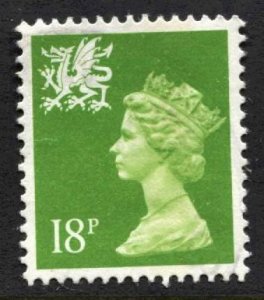 STAMP STATION PERTH Wales #WMH34 QEII Definitive Used 1971-1993