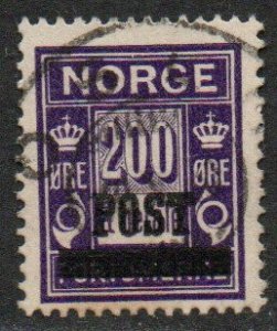 Norway Sc #144 Used