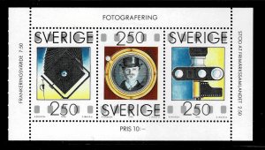 Sweden 1844a  souvenir sheet - MNH - Photography