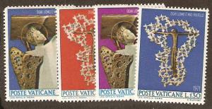 Vatican  Scott # 500-3   Mint never hinged