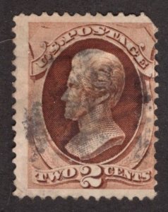 United States Scott #146 USED LC PH rem NG, pencil note well strong color.