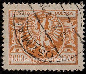 Poland, Sc , SG 177 Study, Hinged - 1921 1000m.  - Numbe...