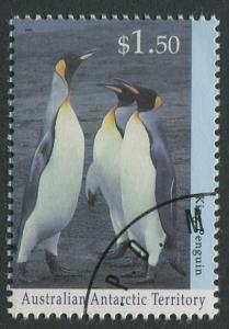 AAT: ANTARCTIC WILDLIFE SERIES II 1993- $1.50 KING PENGUIN CTO/FULL GUM