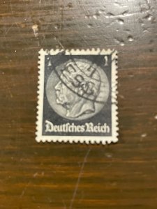 Germany SC 415 Used 1pf President Paul Von Hindenburg (7) - XF/superb