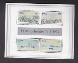 SWA Sheet of 4, Mint   South West Africa