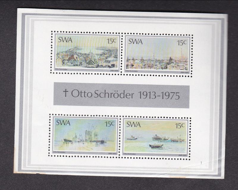 SWA Sheet of 4, Mint   South West Africa