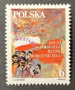 Poland 1982 #2530, Worker's Movement, MNH.