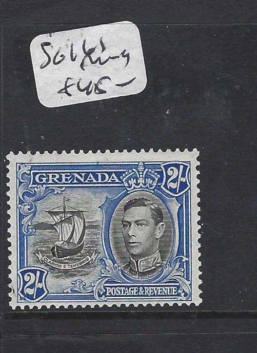 GRENADA  (P0701BB)  KGVI   2/-  BOAT  SG 161   MOG