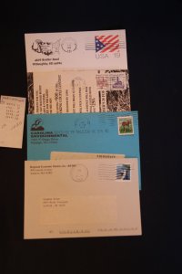 4 different US cards (#1050B)