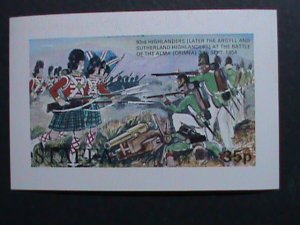 ​STAFFA-SCOTLAND-1973 PROMOTION-BATTLE OF CRIMEA-IMPERF MNH-S/S-EST.$6 VF