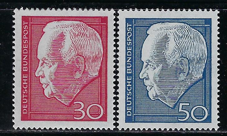 Germany Bund Scott # 974 -975, mint nh