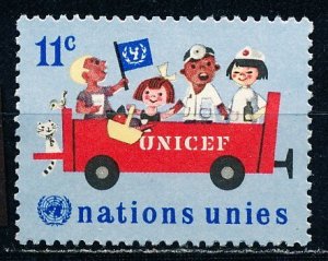 United Nations - New York #163 Single Unused