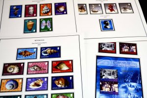 COLOR PRINTED BERMUDA 2000-2020 STAMP ALBUM PAGES (55 illustrated pages)