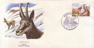 Monaco FDC SC# 1535 Chamois L79