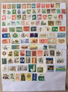 German 100+ stamps - Lot G