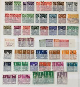 GERMANY + ALLIED OCCUPATION MNH +USED+MH (400+)   (TK1657)