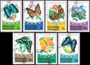 Grenada Grenadines Scott # 75-81 Set Used/CTO. All Additional Items Ship Free.