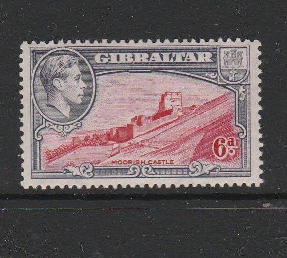Gibraltar 1938/51 6d P13 UM/MNH 