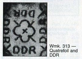 Germany DDR; 1957: Sc. # O39  MNH Single Stamp