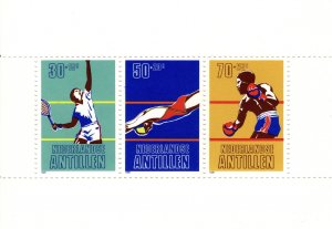 Netherlands Antilles 1981 Sports Funds, Miniature Sheet [Mint]