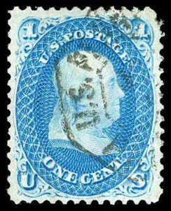 U.S. 1861-66 ISSUES 63  Used (ID # 80527)