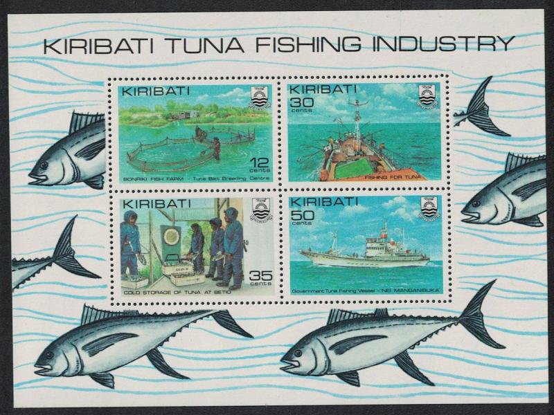 Kiribati Tuna Fishing Industry MS SG#MS162 SC#383a