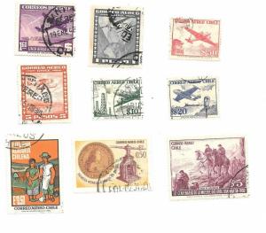 Chile Airmail Lot