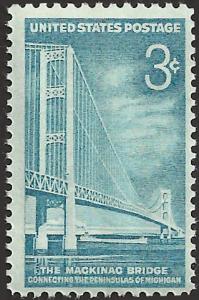 # 1109 MINT NEVER HINGED MACKINAC BRIDGE