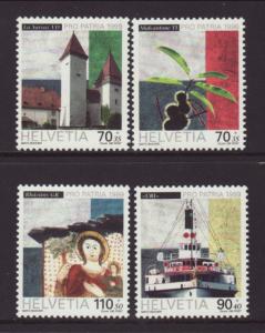 Switzerland B638-B641 MNH VF