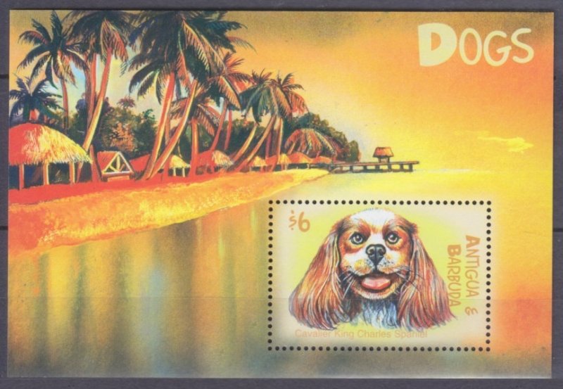 2000 Antigua and Barbuda 3142/B453 Dogs 5,50 €