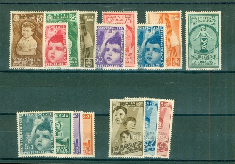 ITALY 367-76,C89-C94 MH SCV $262.25 BIN $125.00 (RL) 7828