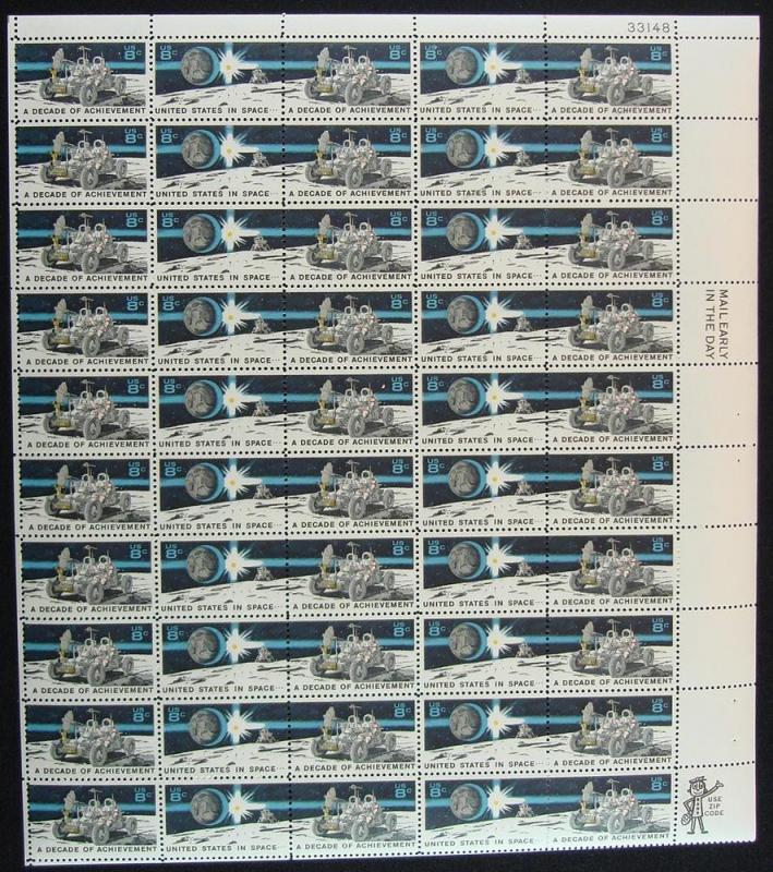 US #1434-1435 MNH Sheet of 50 L10