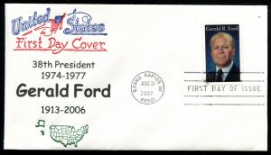 4199 US 41c Gerald R Ford SA FDC,  Artopages cachet