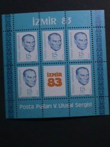 TURKEY-1983 SC#2263A KEMAL ATATURK MNH-S/S SHEET VF WE SHIP TO WORLD WIDE