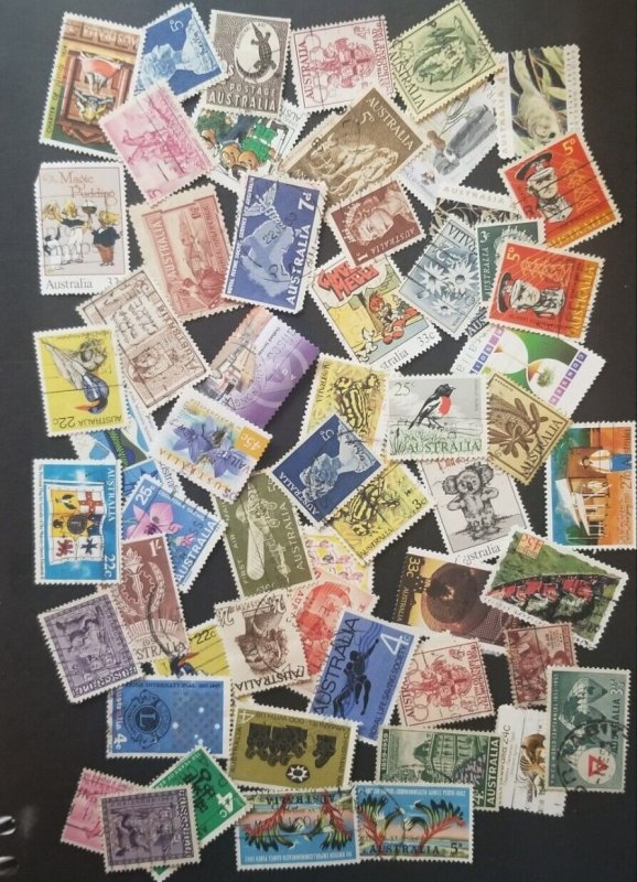 AUSTRALIA Used Stamp Lot T3875