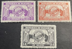 PANAMA # C150-C152--MINT NEVER/HINGED ---AIR-MAIL----1955