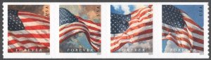 SC#5875-5878 (Forever) Flags: BCA Coil Strip of Four (2024) SA