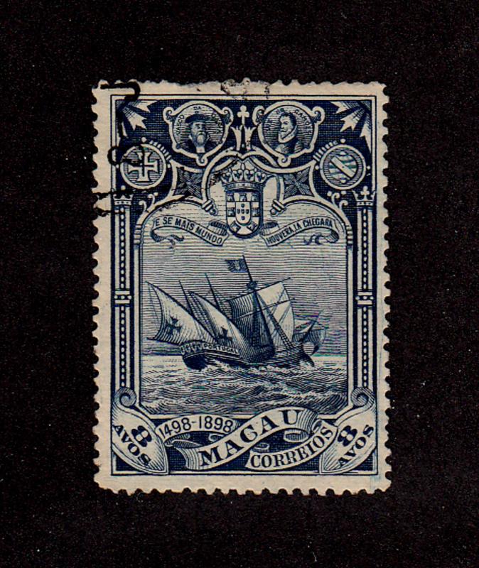 Macao - 1898 - SC 71 - Used - Vasco de Gama - Common Design