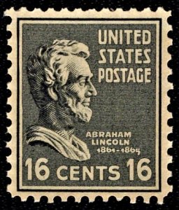 US 821 MNH VF 16 Cent Abraham Lincoln