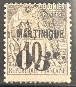 Martinique, 1888, SC 12a, Slanting