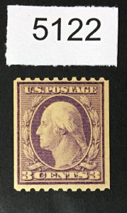 US STAMPS # 489 MINT OG LH CAT. $ LOT #5122