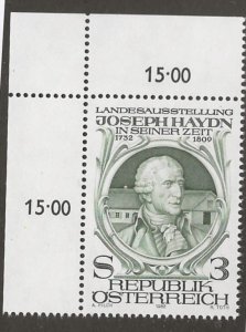 AUSTRIA  # SC 1210  MNH