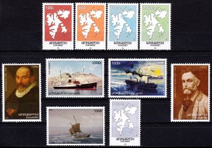 SVALBARD SPITSBERGEN 2020 YEAR SET COMPLETE MNH ARCTIC POLAR