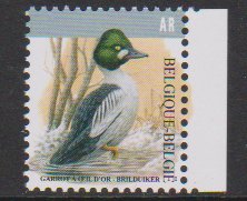 2020 Belgium  Common Goldeneye (Scott NA) MNH