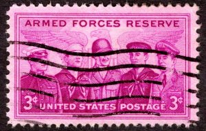 1955, US 3c, Marine, Coast Guard, Army, Navy, and Air Force, Used, Sc 1067