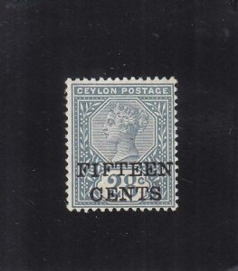 Ceylon: Sc #154, MH (35929)