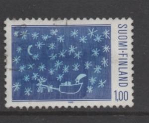 Finland  Scott# 685  used   singles